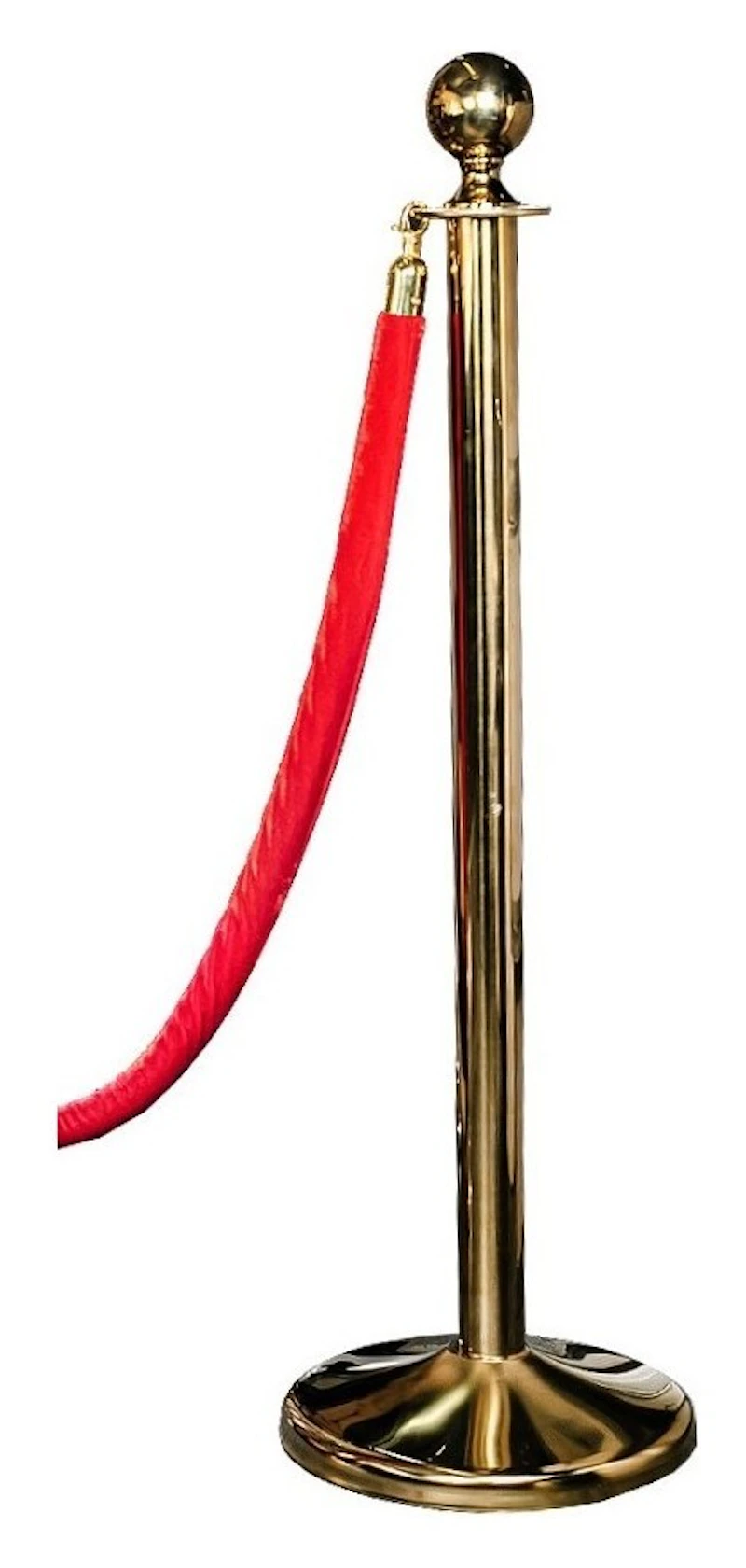 Стойка с канатом "Слим" золото