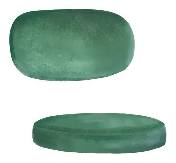 Чехол на стул Monaco изумрудный