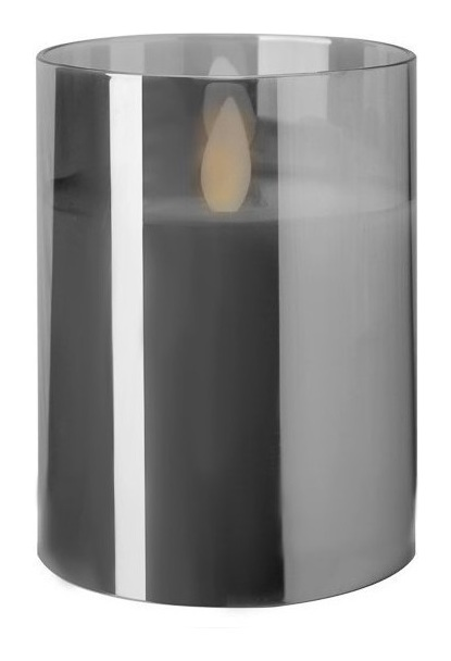 Свеча "Файр" 10 см дымчатые (теплый )