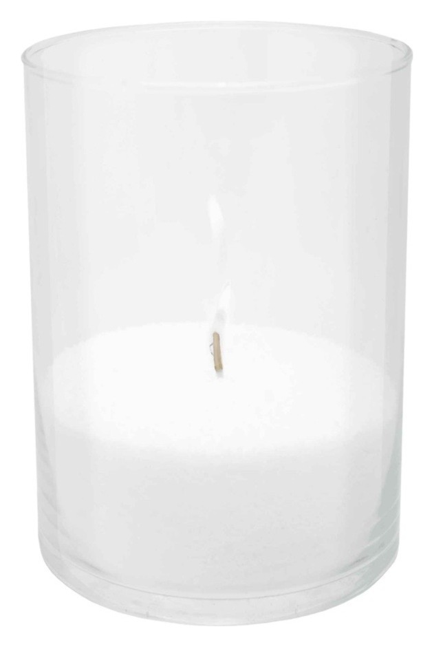 Насыпные свечи 21 см высота, 13.5 см диаметр