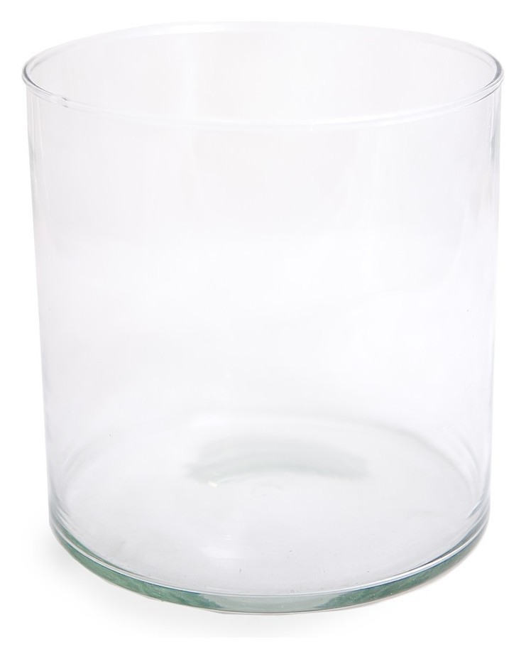 Ваза цилиндр 10 см высота, 8 см диаметр