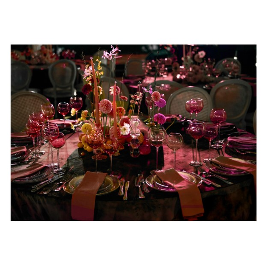 Набор бокалов "Рона" пепельная роза - Фото миниатюра 3