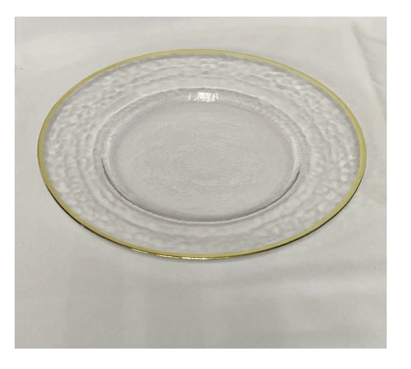 Подстановочная тарелка "Минимал" золото