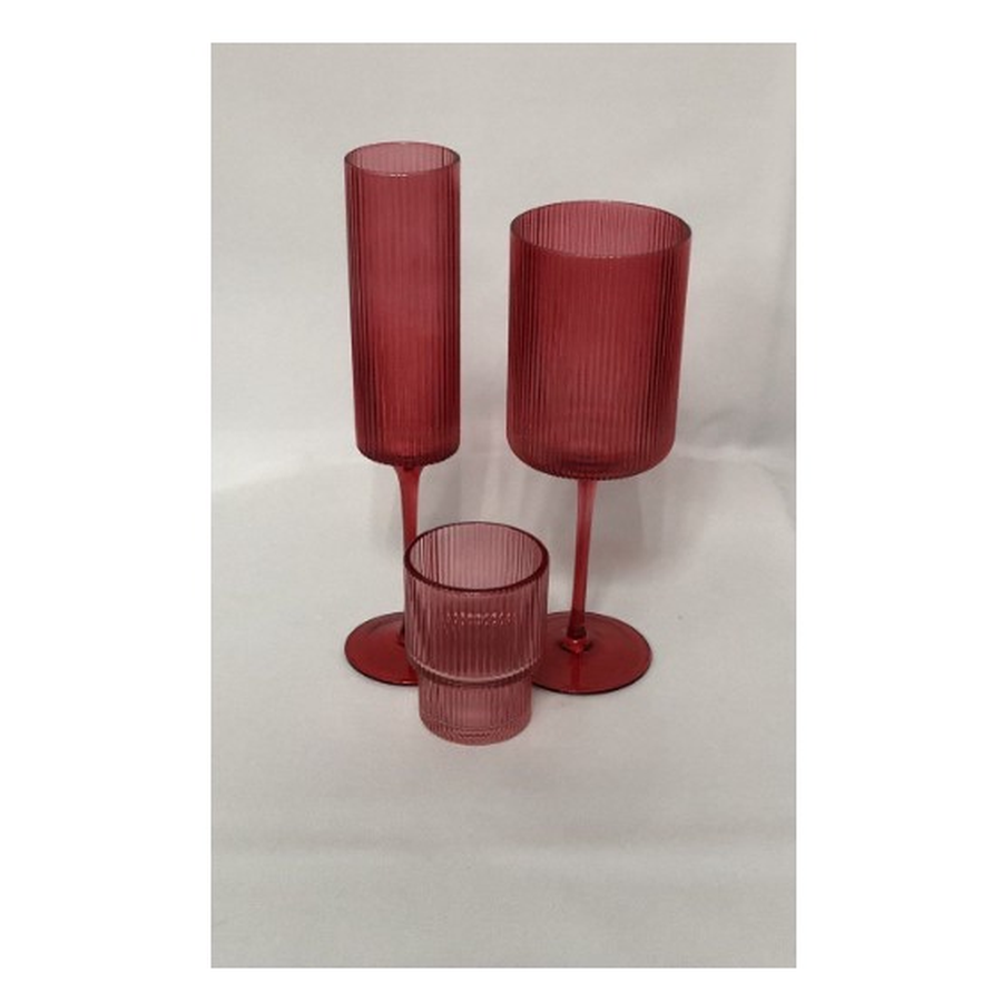 Набор бокалов "Осака" рубиновый - Фото миниатюра 3