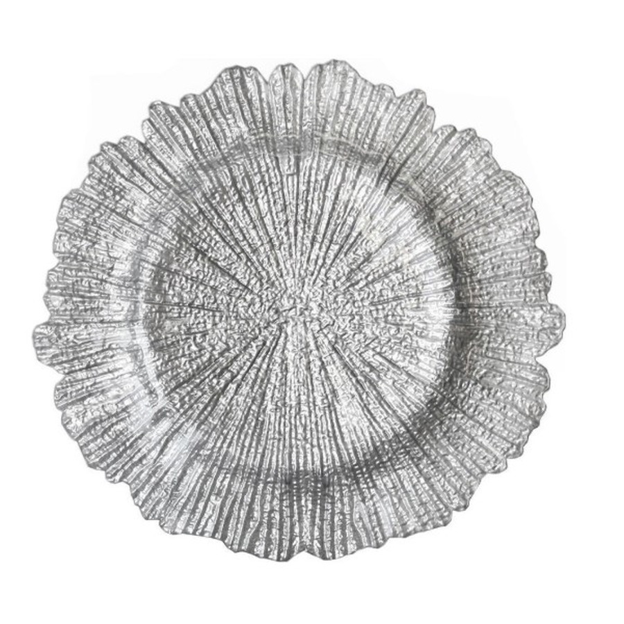 Подстановочная тарелка "Сияющее серебро" - Фото миниатюра 1