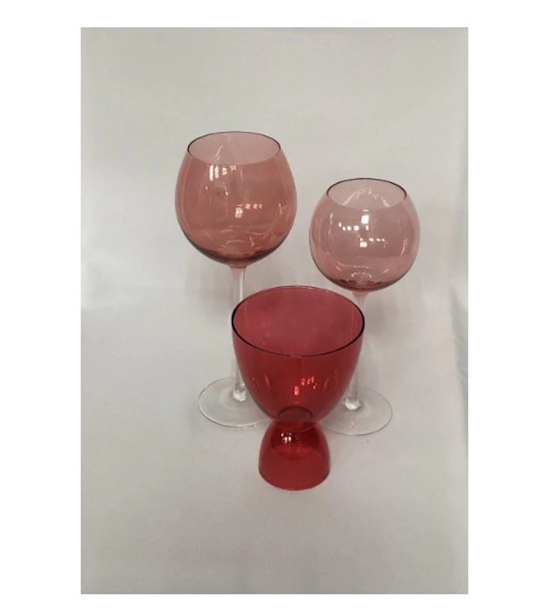 Набор бокалов "Рона & Ми Ми" пепельная роза