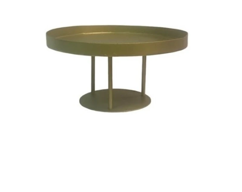 Стойка золотая на стол "Платэ"