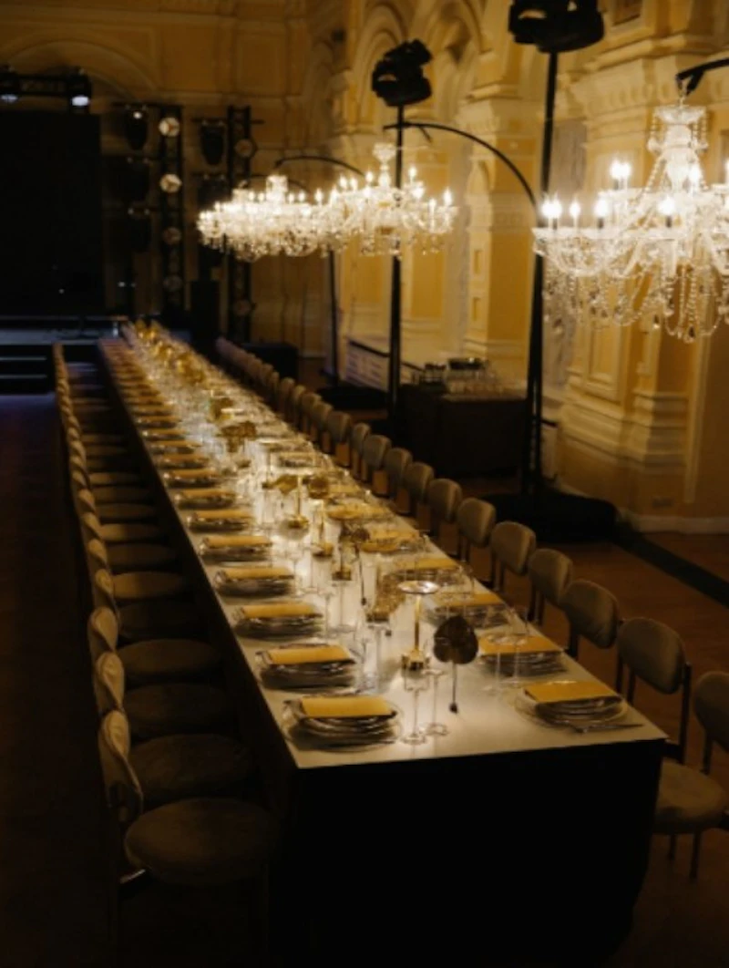 Люстра "Хрусталь золото" 90 см