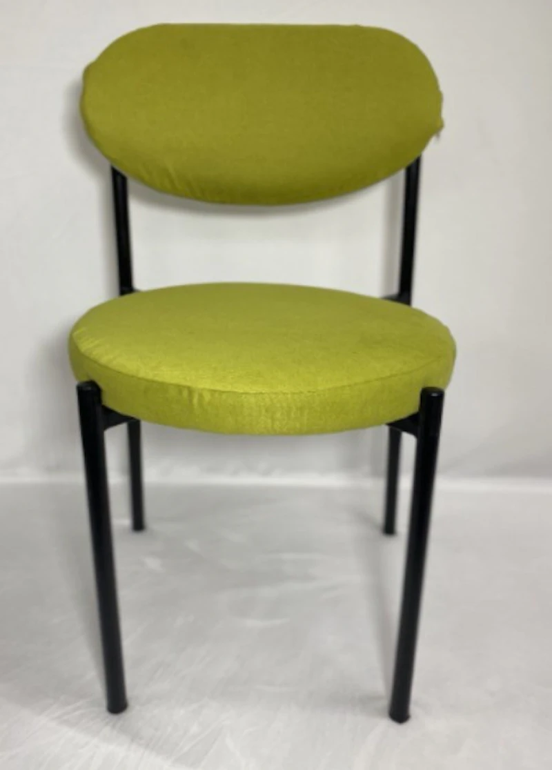 Стул Монако черный лайм