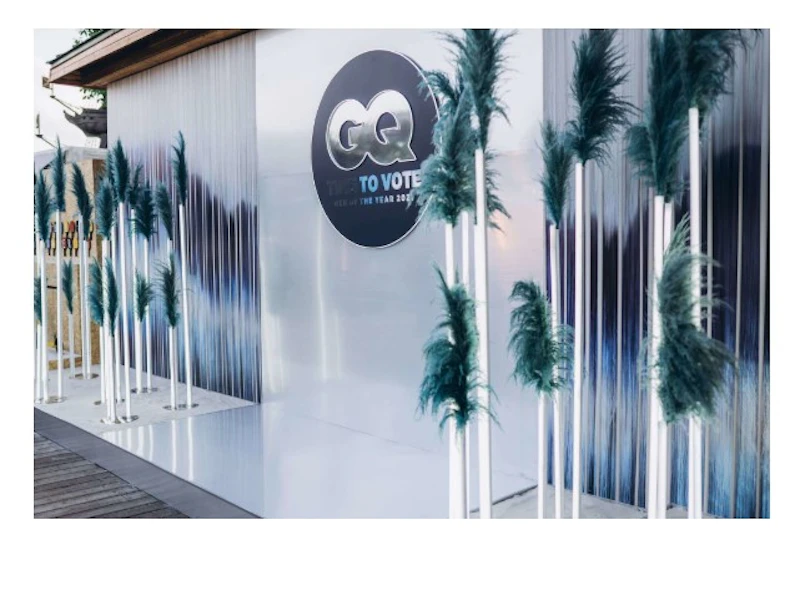 Стойка белый неон "Космос"