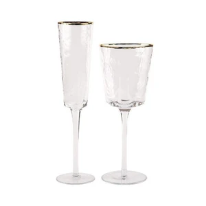 Набор бокалов "Блум"  с золотым кантом - Фото 1