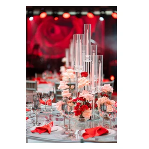 Салфетка атласная алая - Фото 4