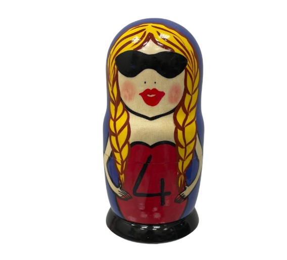 Номерок стола Матрешка