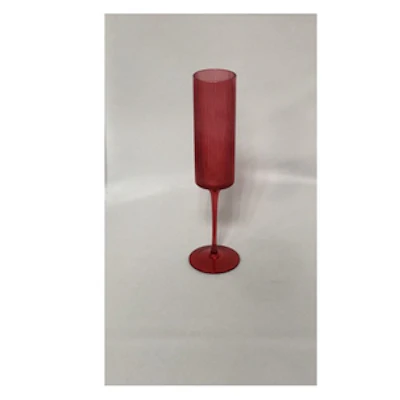 Бокал для шампанского "Осака" рубиновый - изображение 2