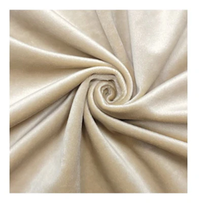 Салфетка бархатная светло-бежевая - изображение 3