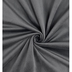 Салфетка бархатная темно-серая - Фото 2