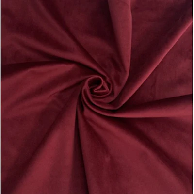 Скатерть прямоугольная XL бархат гранатовая - изображение 2