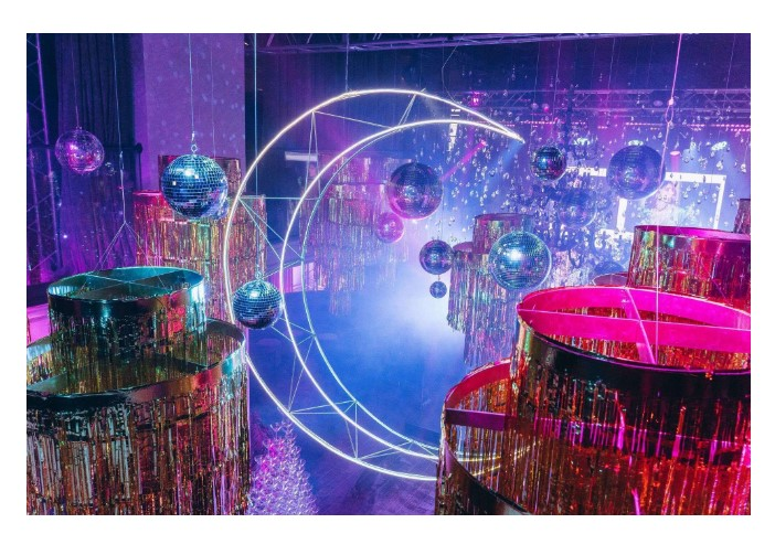 Зеркальный диско-шар 30 см