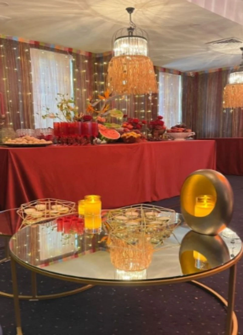 Журнальный столик Дуэт золото