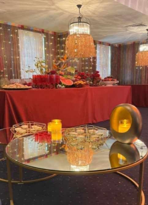 Журнальный столик Дуэт золото