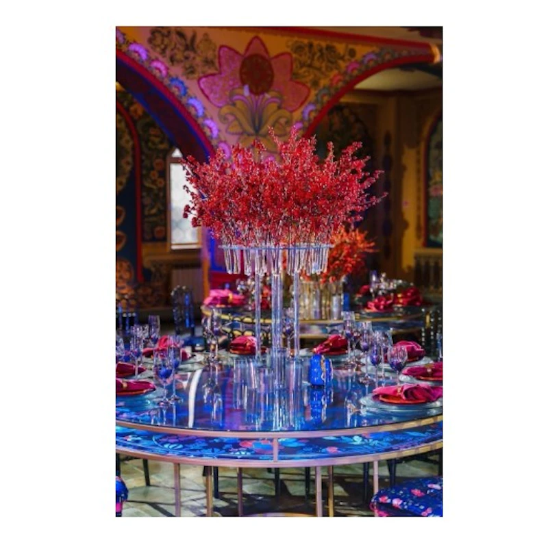 Стойка прозрачная с пробирками "Люминара" 65см