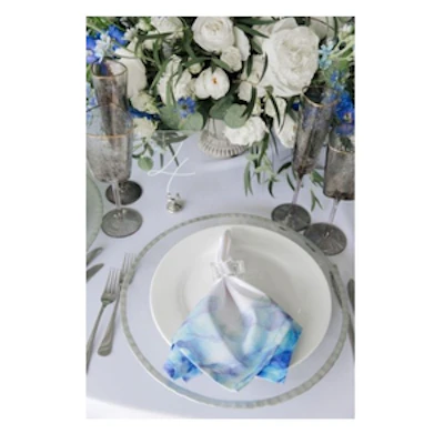 Набор бокалов "Блум" дымчатые с золотым кантом - изображение 2