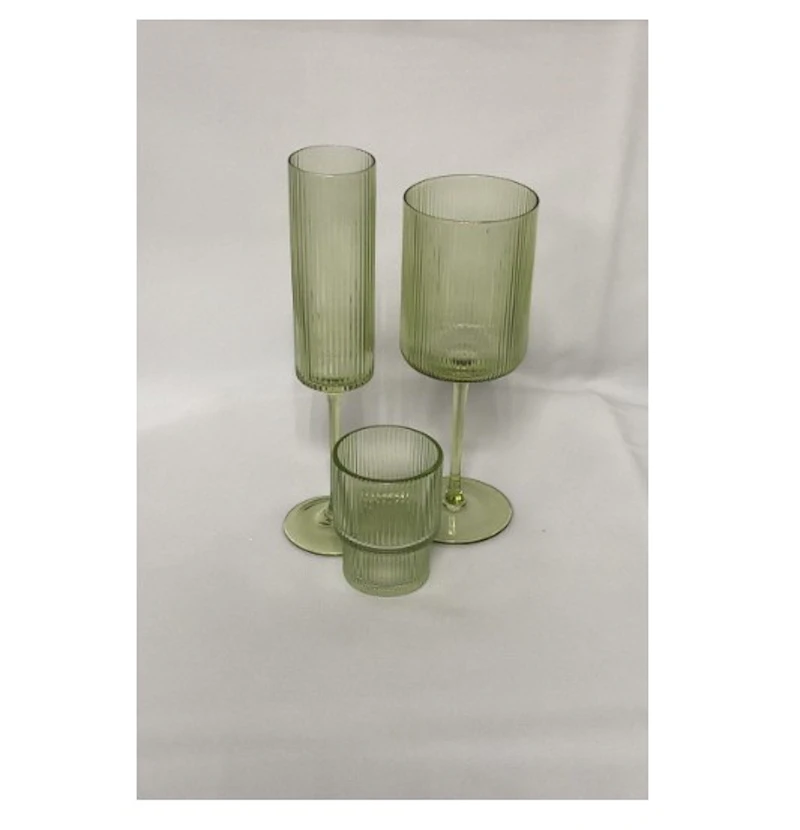 Набор бокалов "Осака" салатовый