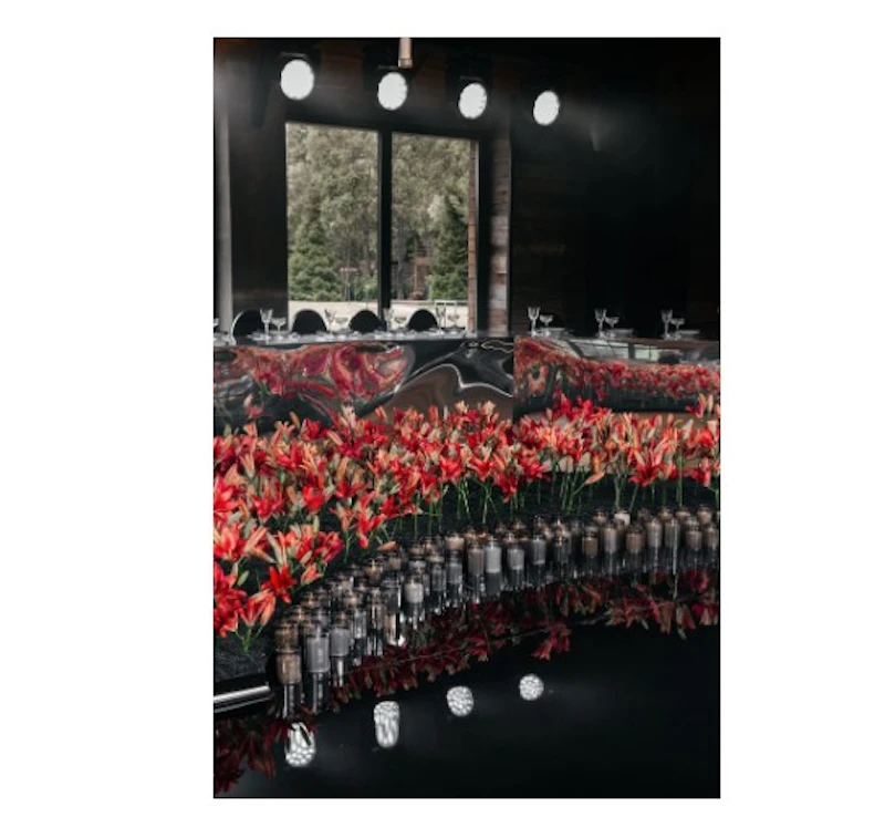 Свеча "Файр" 10см дымчатая (нейтральный свет)