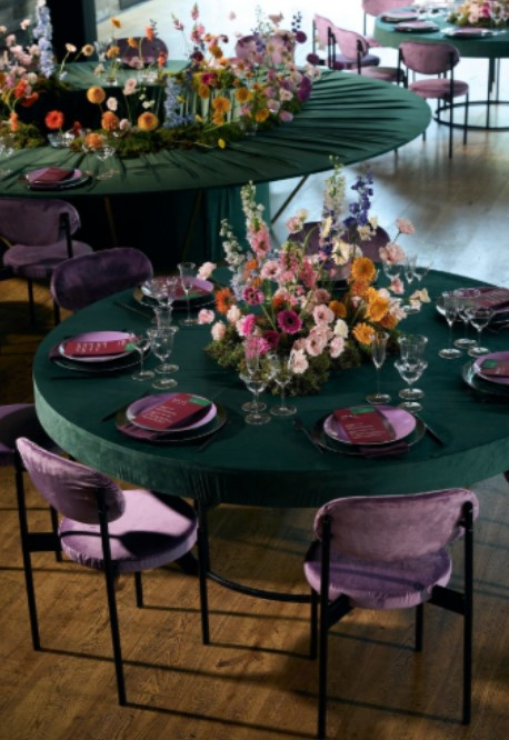 Стул Monaco черный лавандовый