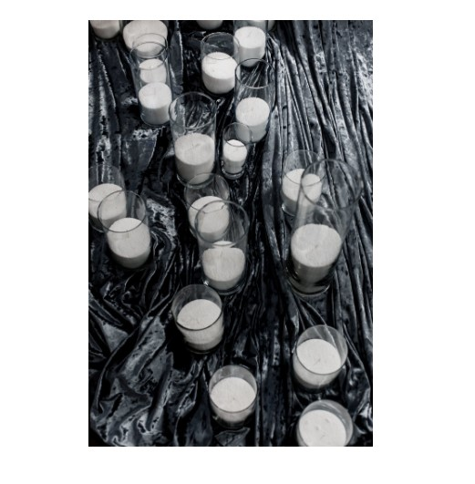 Насыпные свечи 15 см высота, 6.5 см диаметр