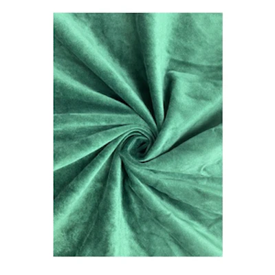 Скатерть круглая бархат изумрудная - изображение 3