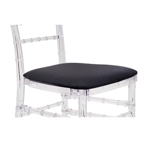 Стул «Тиффани» прозрачный, черный бархат - Фото 5