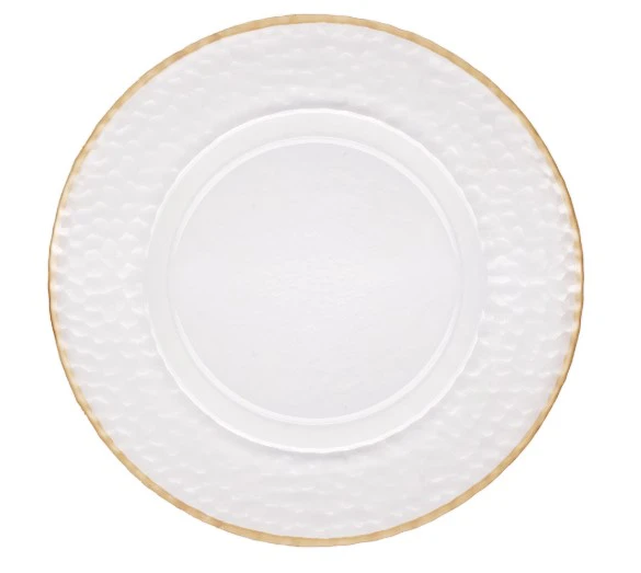 Подстановочная тарелка "Минимал" золото