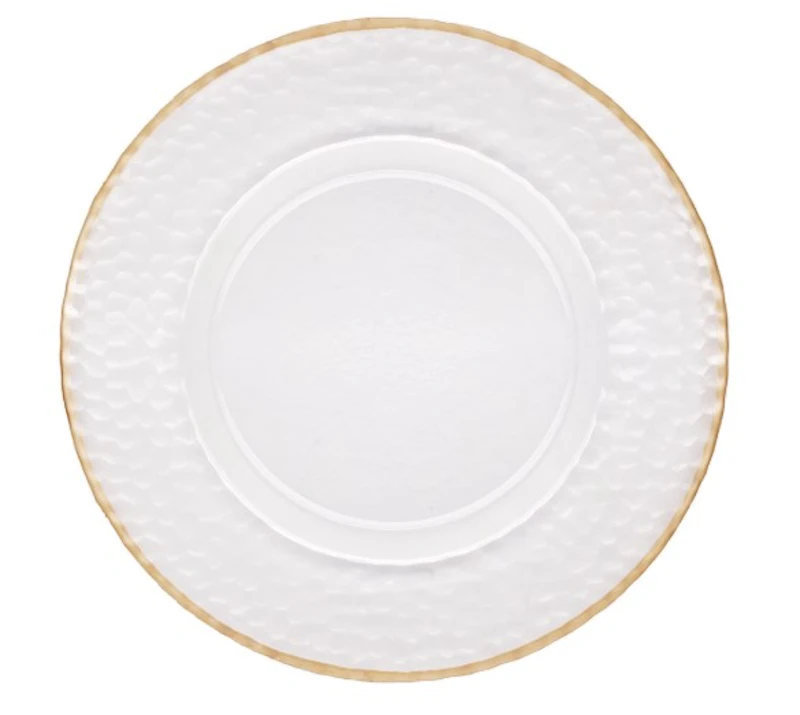 Подстановочная тарелка "Минимал" золото