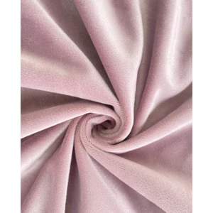 Скатерть бархат пастельно-розовая прямоугольная - Фото 2