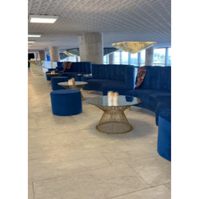 Журнальный стол золото "Примавера" - изображение 2