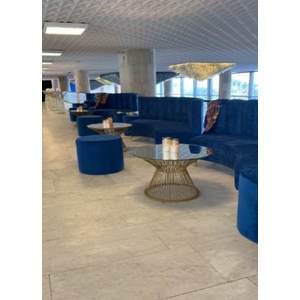 Журнальный стол золото "Примавера" - изображение 2