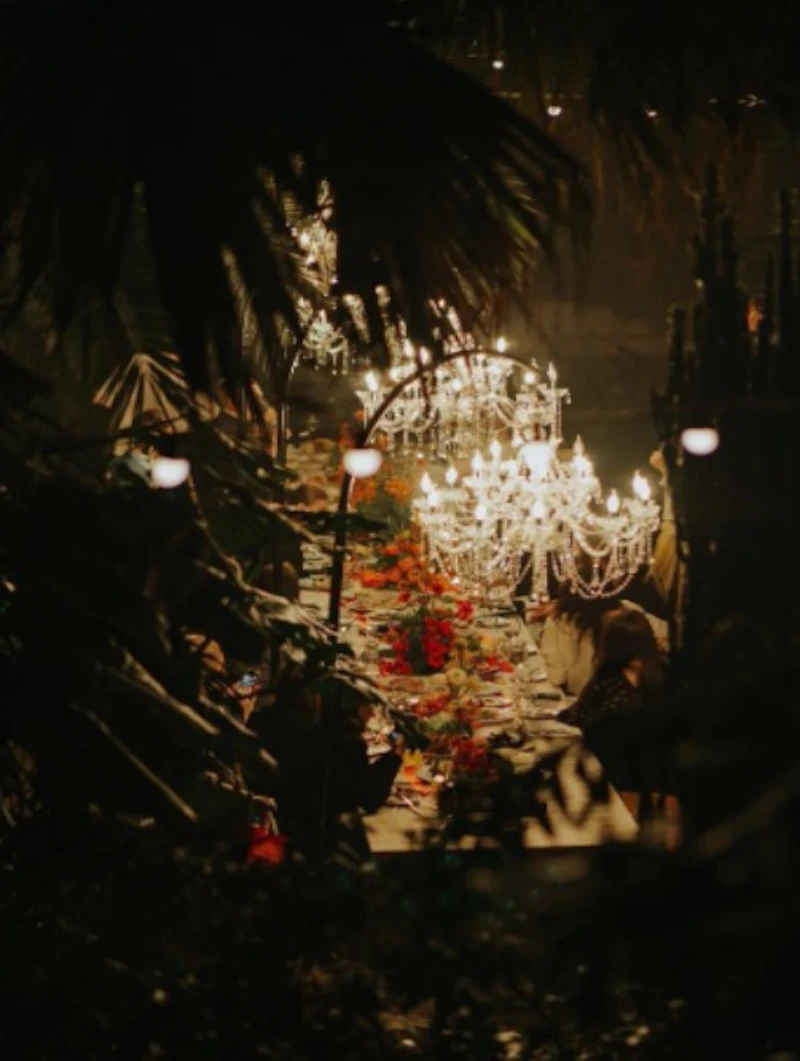 Люстра "Хрусталь серебро" 90 см