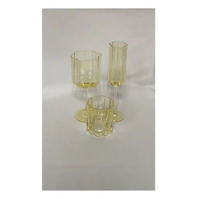 Набор бокалов "Флорал" лимонный - изображение 2