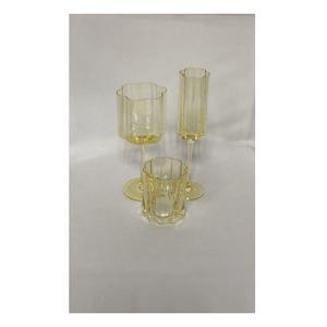 Набор бокалов "Флорал" лимонный - Фото 3