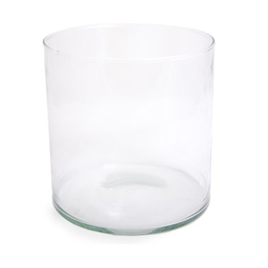 Ваза цилиндр 15 см высота, 10 см диаметр