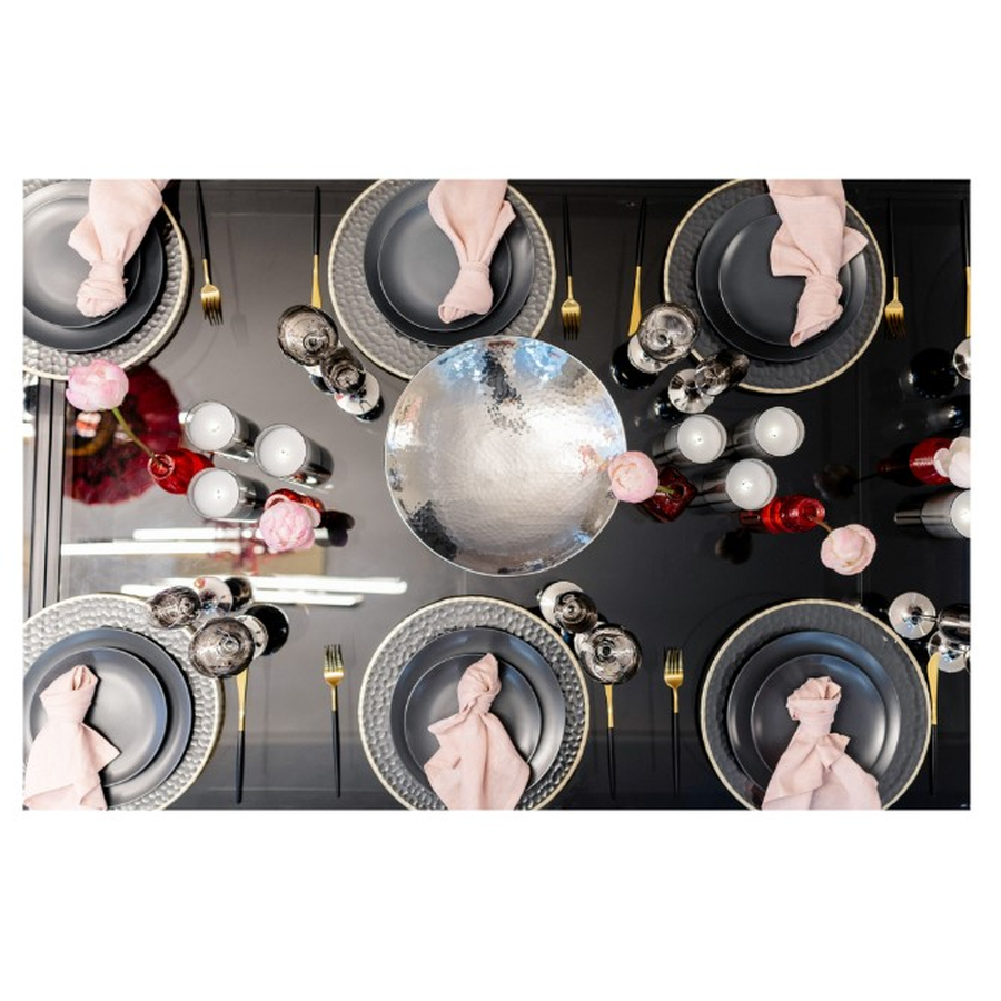 Салфетка из льна розовая - Фото миниатюра 3