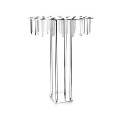 Стойка прозрачная с пробирками "Люминара" 65см - изображение 1