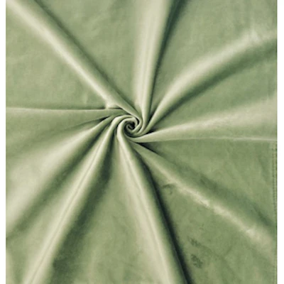 Скатерть бархат травяная прямоугольная - изображение 2