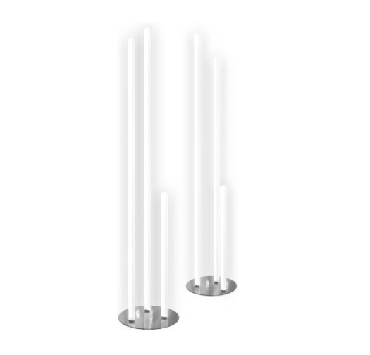 Стойка белый неон "Космос"