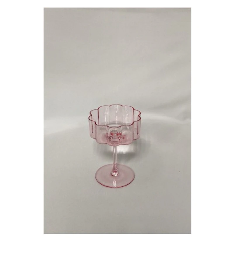 Креманка "Флорал" нежно-розовая