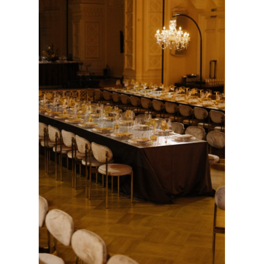 Стул Монако золото кофе с молоком - Фото миниатюра 2