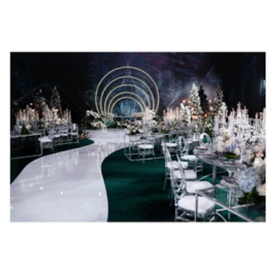 Модульный стол "Волна" со столешницей - изображение 3