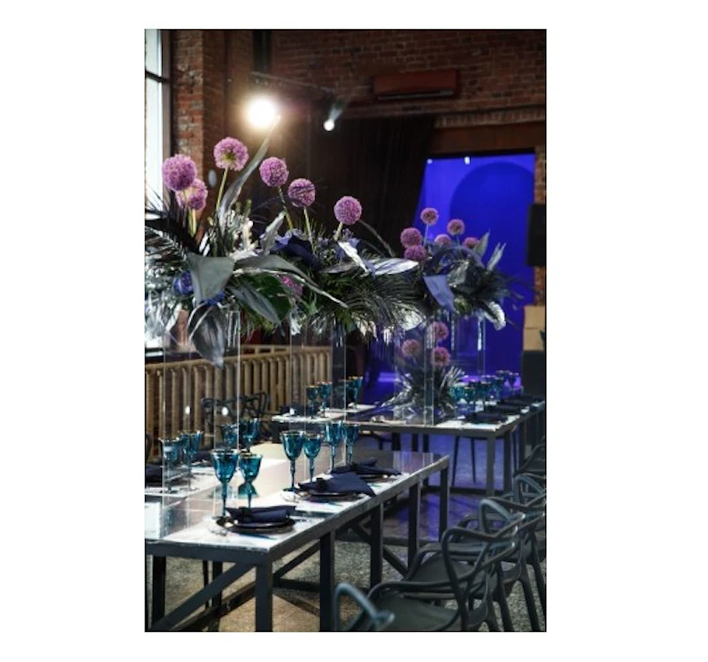 Прозрачная колонна 80 см