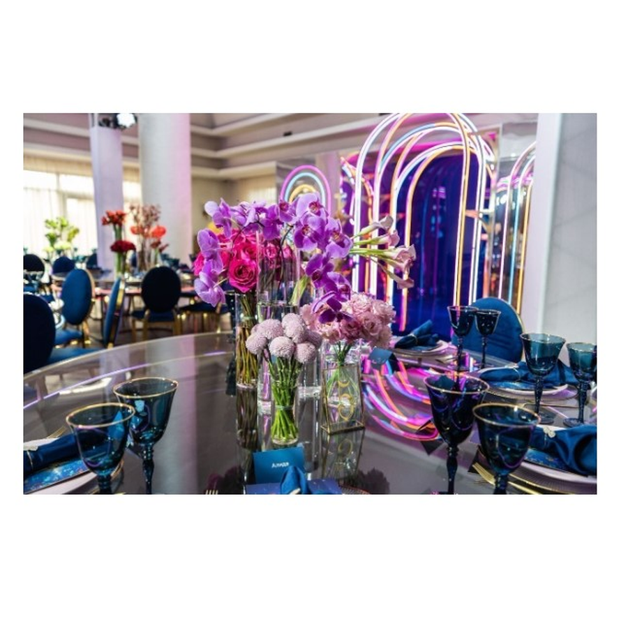 Ваза цилиндр 17 см высота, 6 см диаметр - Фото миниатюра 2